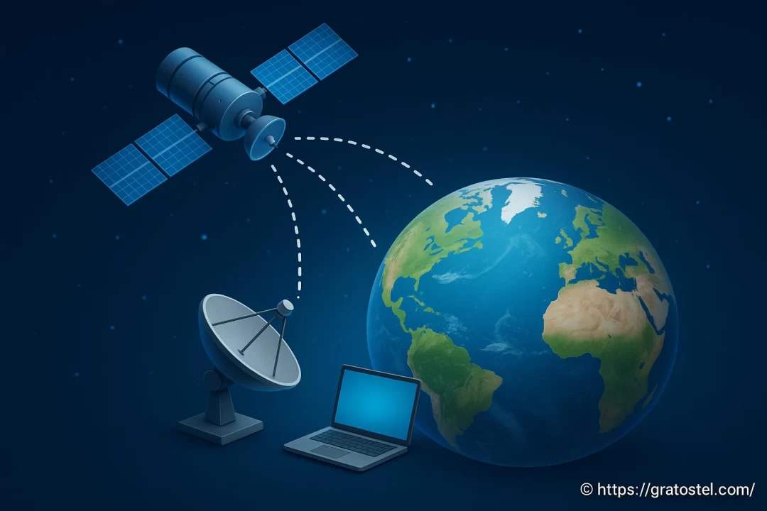 Internet par satellite : couverture, installation et prix