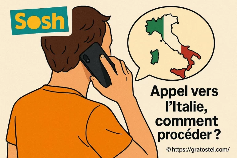 Sosh : comment appeler en Italie facilement ?