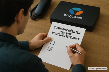 Comment résilier une Box Bouygues Telecom facilement et sans frais ?