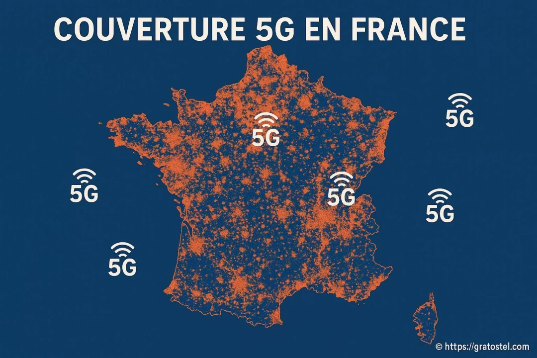 Qualité du réseau 5G à Colmar - Carte, déploiement et infos
