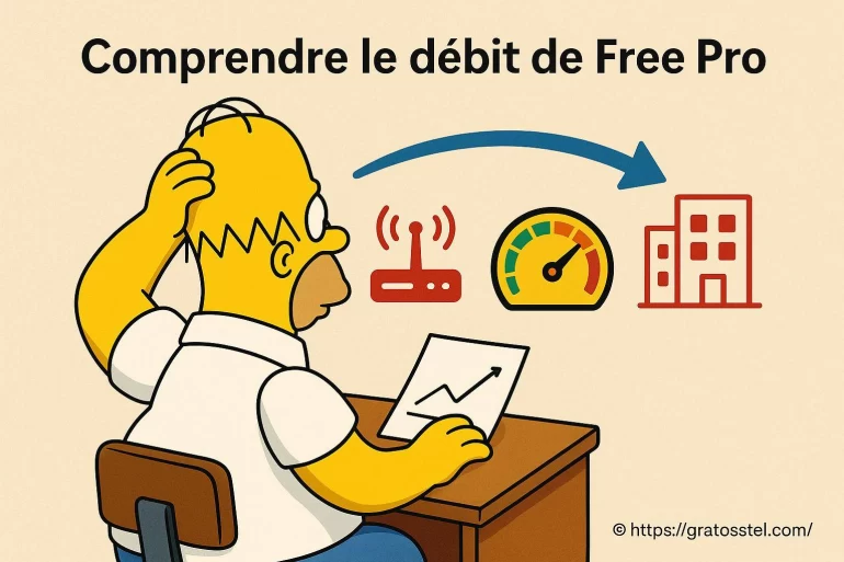 Comprendre le débit de Free Pro : comment ça fonctionne ?