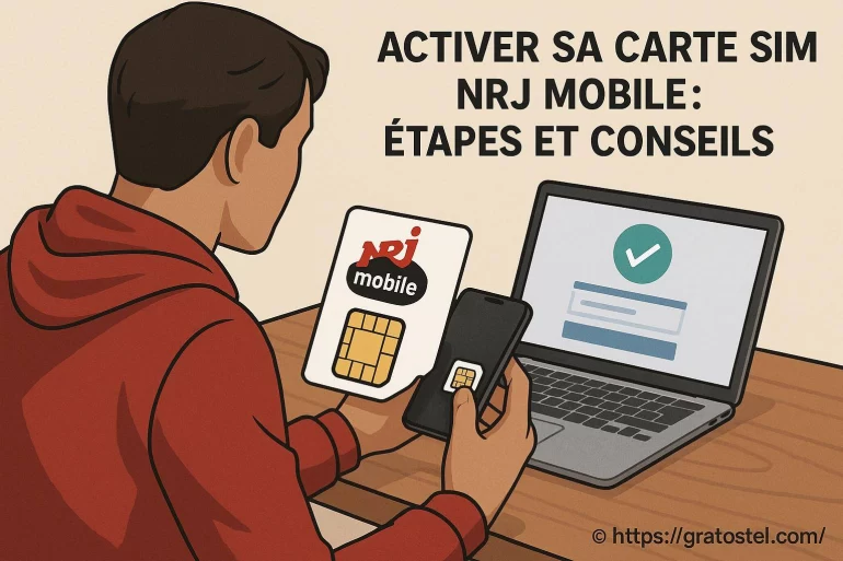 Activer sa carte sim NRJ Mobile : guide complet et conseils pratiques