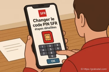 Changer le code pin sfr : étapes détaillées pour réussir