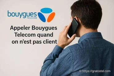 Appeler bouygues telecom quand on n'est pas client : comment faire ?