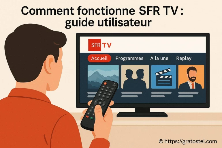 Comment fonctionne sfr tv : guide complet pour bien démarrer