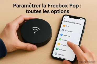 Paramétrer la freebox pop : toutes les options expliquées