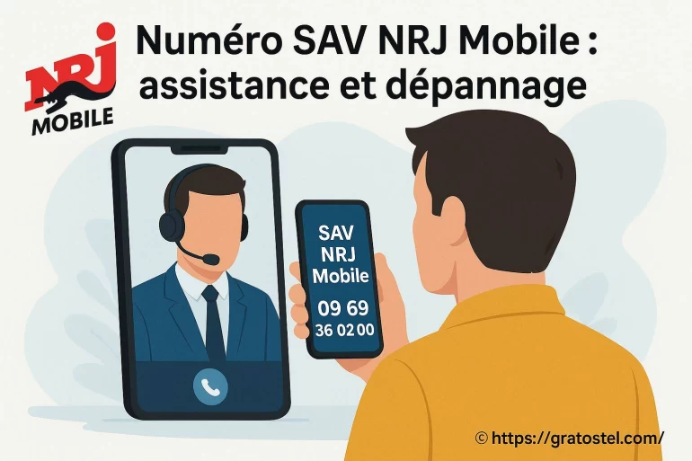 Numéro sav nrj mobile : comment obtenir assistance et dépannage