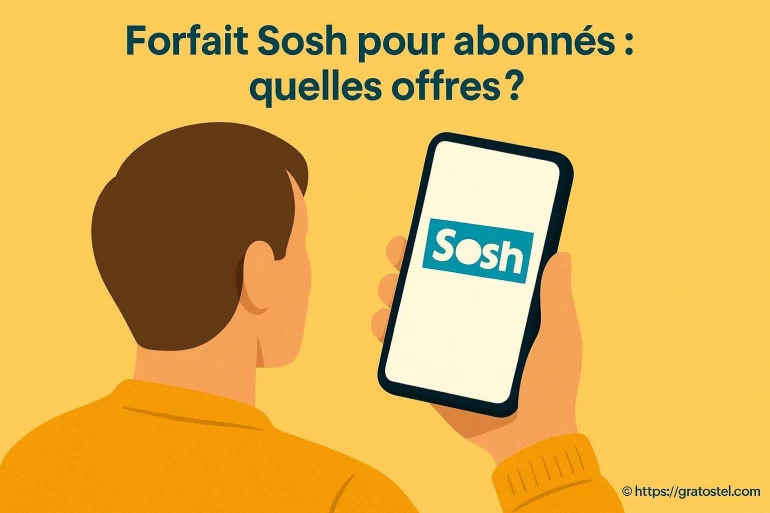 Forfait sosh pour abonnés : quelles offres choisir ?