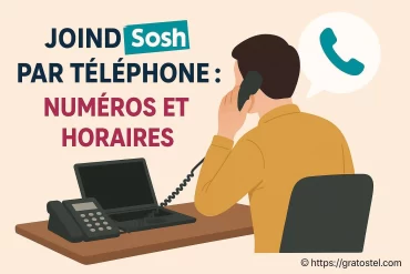 Joindre sosh par téléphone : quels sont les numéros et horaires disponibles ?