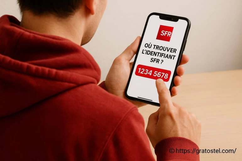 Où trouver l'identifiant sfr facilement ?