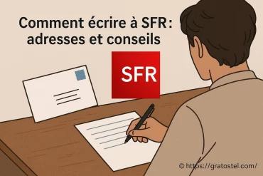 Comment écrire à sfr : adresses et conseils pratiques