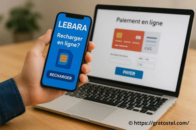 Comment recharger Lebara mobile en ligne facilement ?