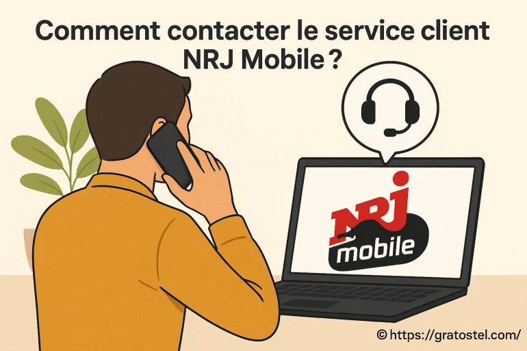 Comment contacter le service client NRJ Mobile ?