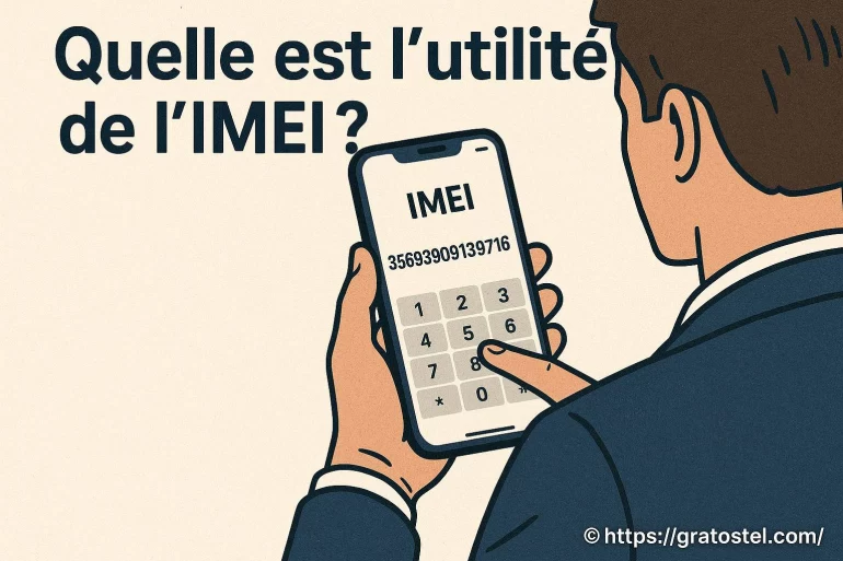 Quelle est l’utilité de l’IMEI pour votre téléphone ?