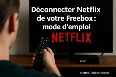 Déconnecter Netflix de votre Freebox : guide pratique et rapide