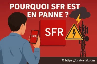 Pourquoi SFR est en panne ? Causes et solutions expliquées