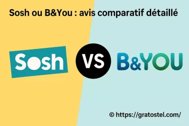 Sosh ou B&You : quel opérateur choisir selon vos besoins ?