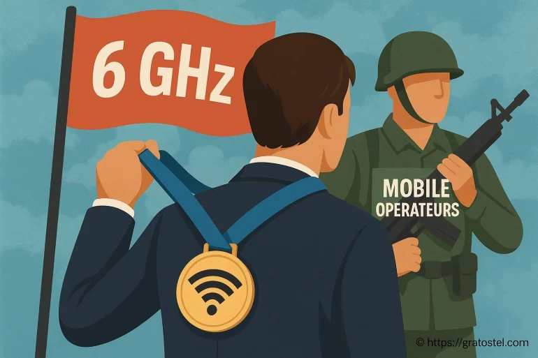 Bande 6 ghz wifi : enjeux et perspectives pour la téléphonie en 2025