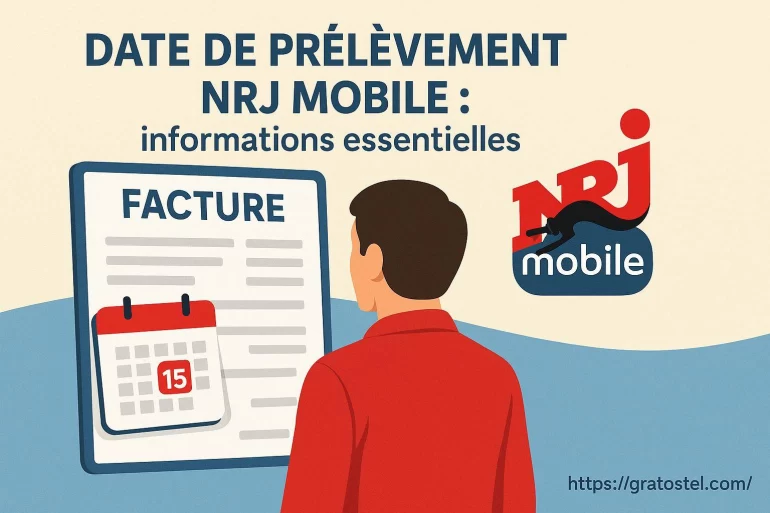 Date de prélèvement NRJ Mobile : tout savoir avant le paiement
