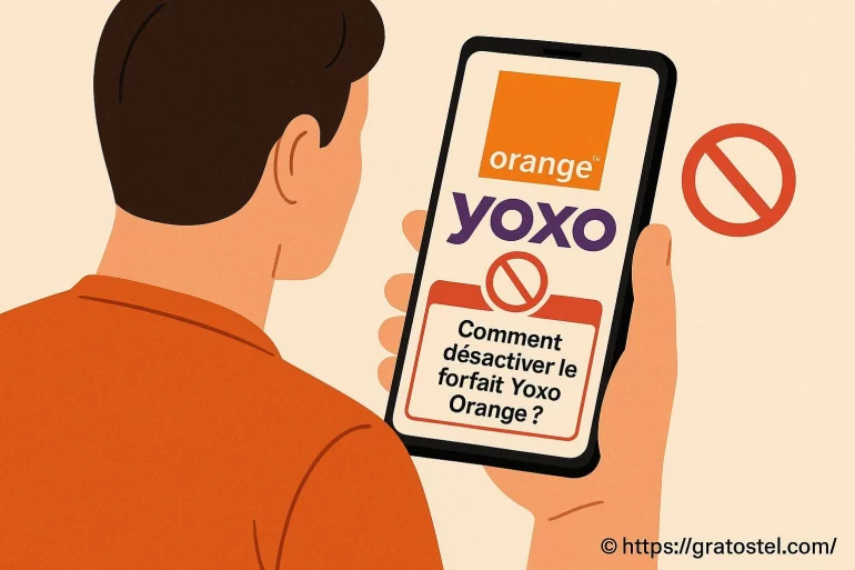 Comment désactiver le forfait Yoxo Orange facilement ?