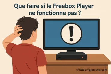 Que faire si le Freebox Player ne fonctionne pas ?