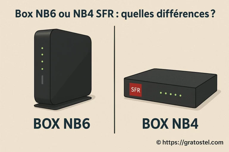 Box NB6 ou NB4 SFR : quelles différences choisir pour votre connexion ?