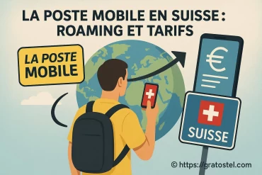 La Poste Mobile en Suisse : tout savoir sur le roaming et les tarifs