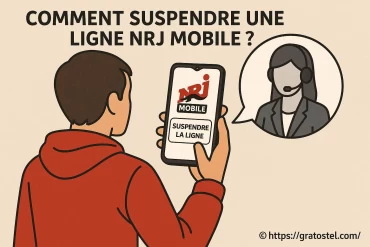 Comment suspendre une ligne NRJ Mobile facilement ?
