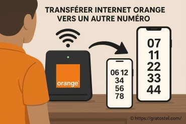 Transférer internet Orange vers un autre numéro : comment faire facilement
