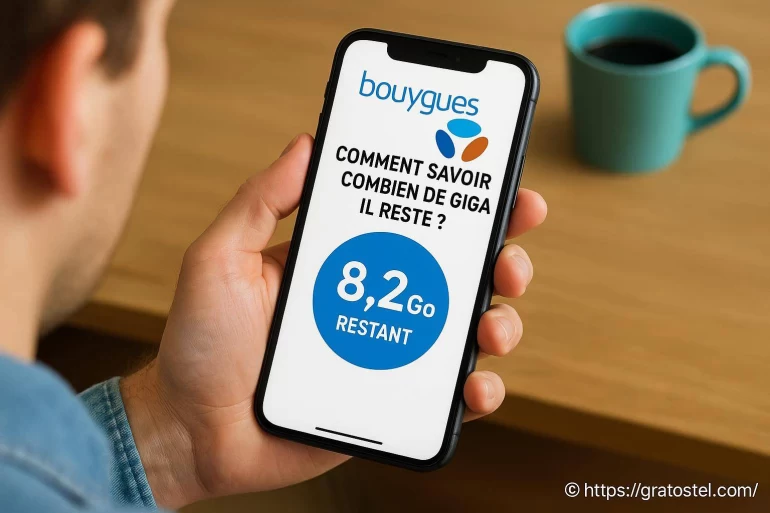 Bouygues : comment savoir combien de giga il reste ?