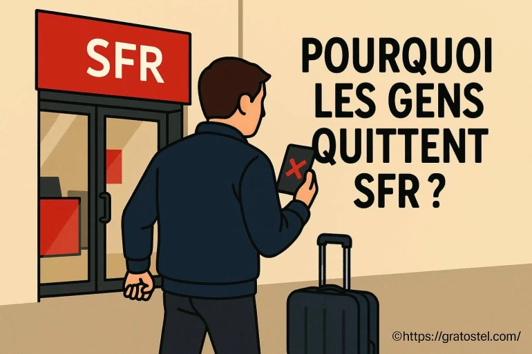 Pourquoi les clients quittent SFR ?