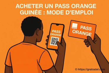 Acheter un pass Orange Guinée : mode d'emploi complet et simple