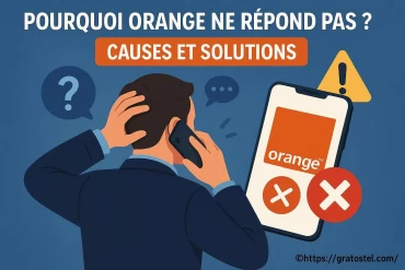Pourquoi Orange ne répond pas : causes fréquentes et solutions efficaces