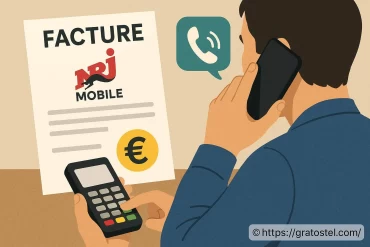 Payer sa facture NRJ Mobile par téléphone : comment faire facilement ?