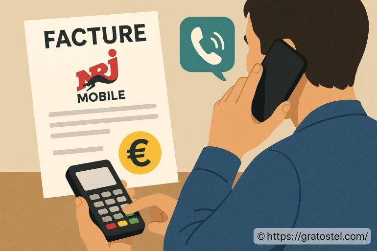 Payer sa facture NRJ Mobile par téléphone : comment faire facilement ?