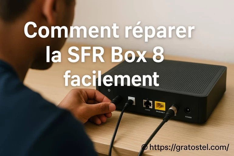 Comment réparer la SFR Box 8 facilement et rapidement