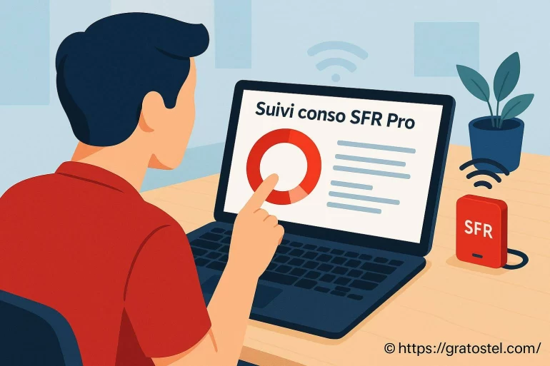 Suivi conso SFR Pro : comment fonctionne ce service ?