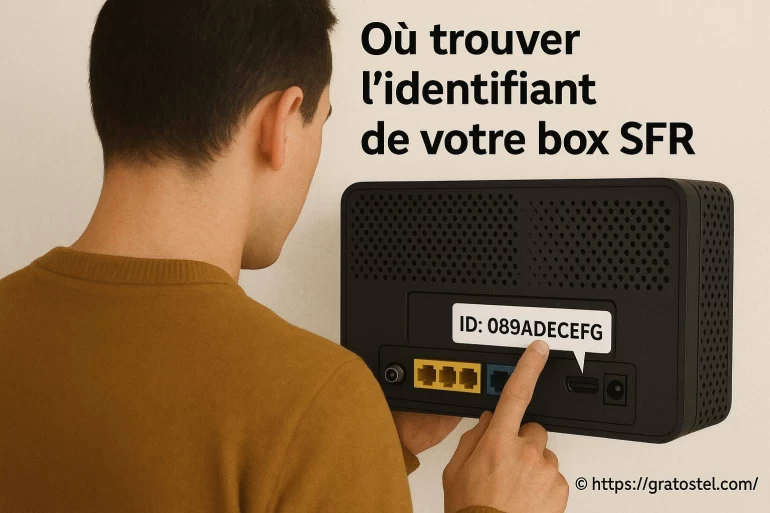 Où trouver l’identifiant de votre box SFR facilement ?