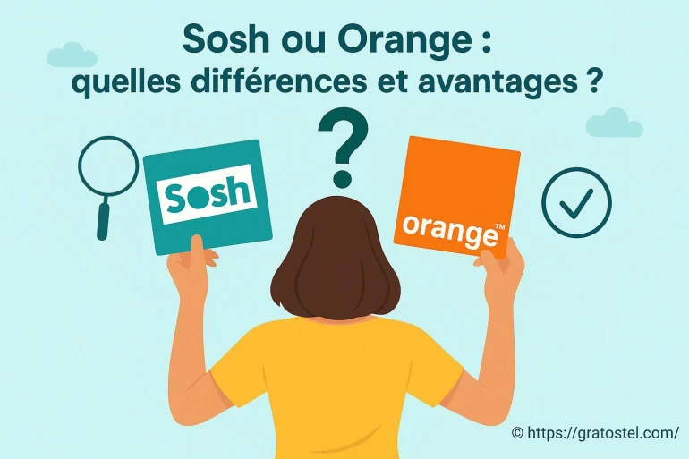 Sosh ou Orange : quelles différences et avantages choisir pour votre téléphonie ?
