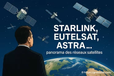 Starlink, Eutelsat, Astra : comprendre les réseaux satellites