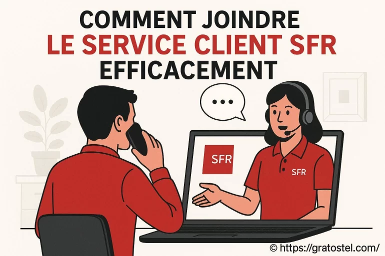 Comment joindre le service client SFR efficacement ?