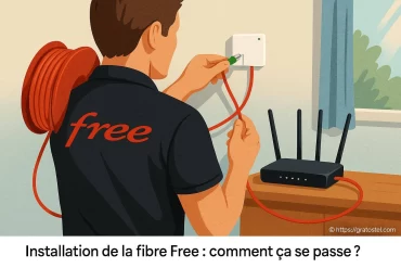 Installation de la fibre Free : comment se déroule l’intervention ?