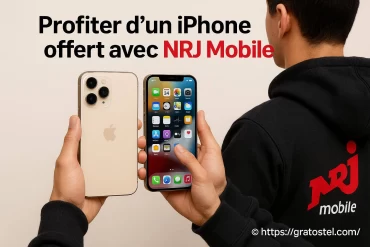 Profiter dâun iPhone offert avec NRJ Mobile : comment en bĂ©nĂ©ficier facilement