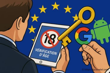 Vérification d'âge ue et rôle de google dans le contrôle sur android en 2025