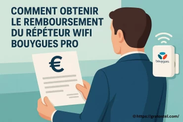Comment obtenir le remboursement du répéteur WiFi Bouygues Pro ?
