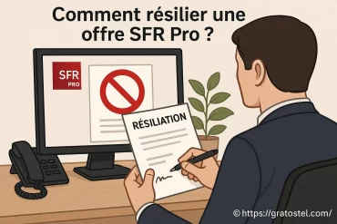 Comment résilier une offre SFR Pro facilement et rapidement ?