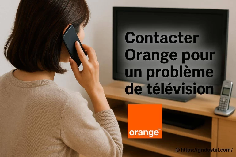 Contacter Orange pour un problème de télévision : quelles solutions ?