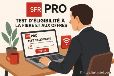 SFR Pro : comment réaliser un test d'éligibilité à la fibre et aux offres