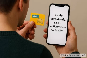 Code confidentiel Sosh : comment activer facilement votre carte SIM