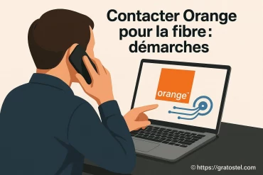 Contacter Orange pour la fibre : quelles démarches suivre ?